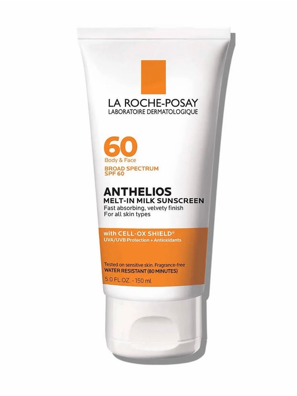 La Roche-Posay Anthelios Melt-In Milk Sunscreen SPF 60 Face and Body All Skin
